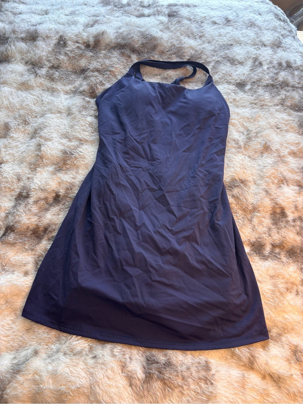 NWOT HALARA blue easy peasy tennis dress